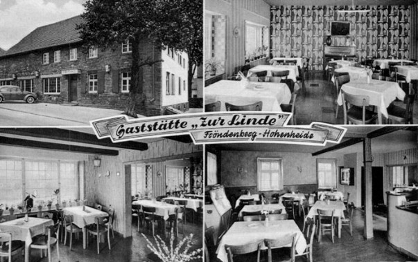 historische Aufnahme Hotel Landgasthof Hölzer